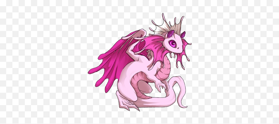 Fae Dragon - Flight Rising Fae Dragons Emoji,Cartoon Dragon Different Emotions