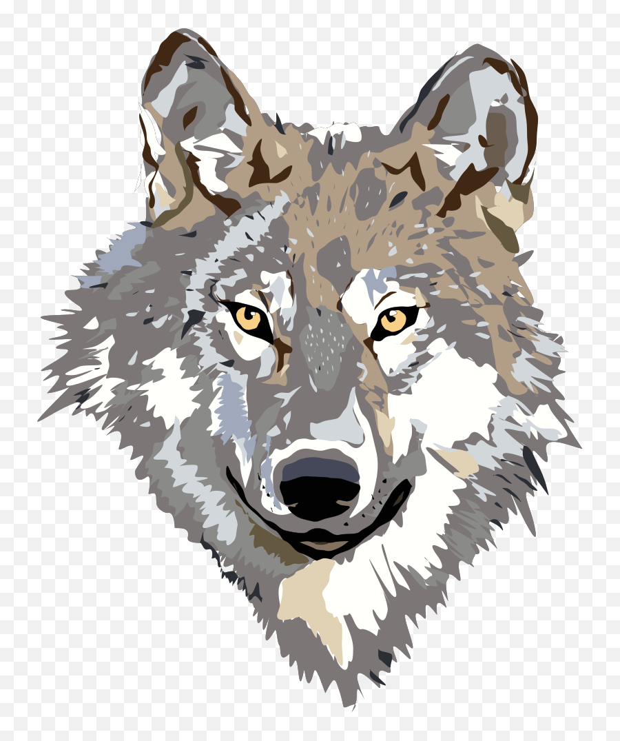 Wolf 2 Png Svg Clip Art For Web - Download Clip Art Png Wolf Clipart Emoji,Wolf Icons And Emojis