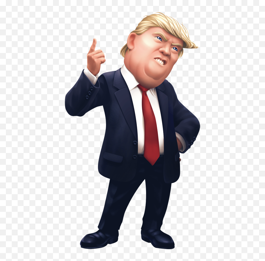 Ajit Pai Png - Donald Trump Cartoon Donald Trump Standing Cartoon Donald Trump Transparent Emoji,Donald Trump As Emojis