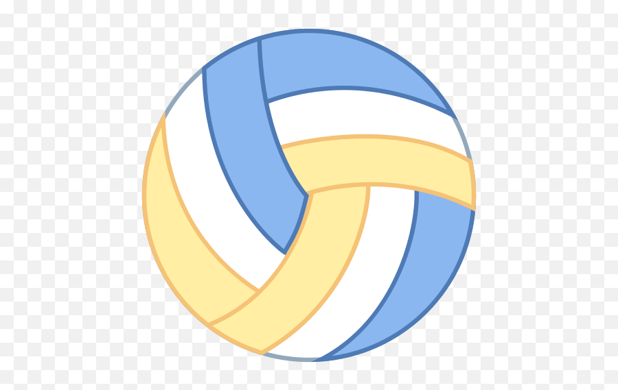 Volleyball Png Transparent Free - Blue And Orange Volleyball Cartoon Emoji,Volleyball Emojis