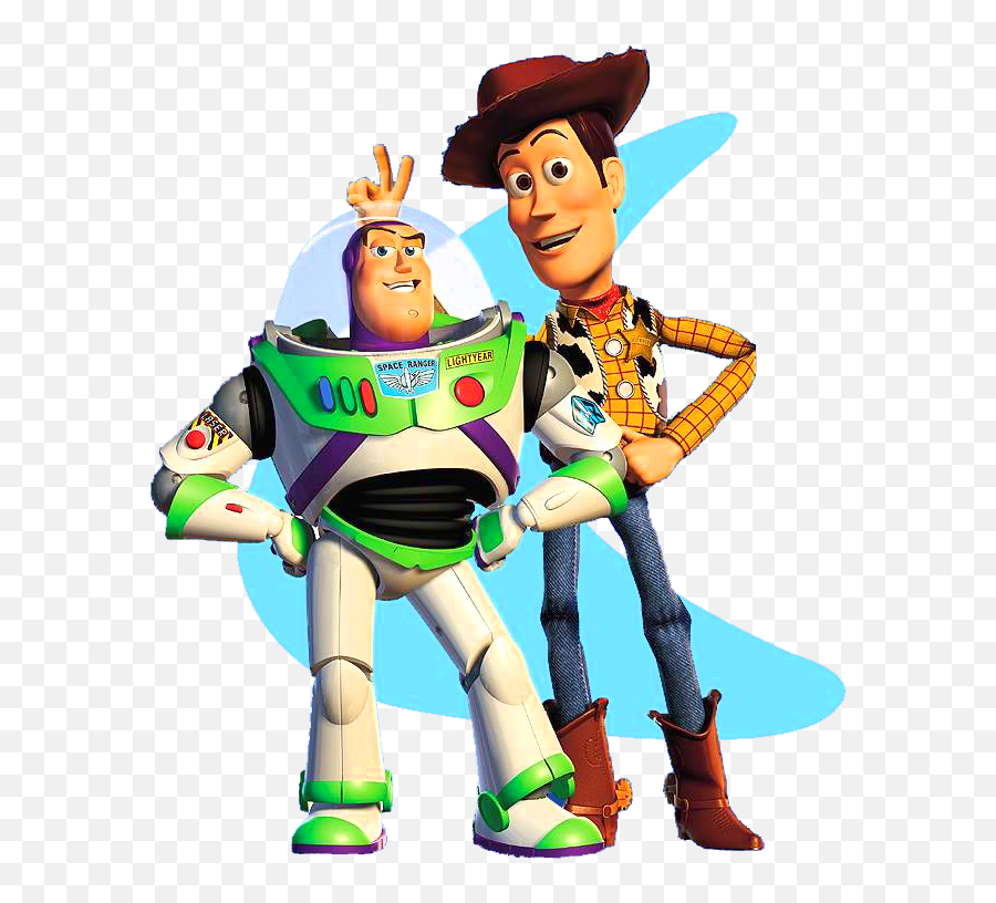 Toy Story 2 - Buzz Lightyear And Woody Sheriff Emoji,Toy Story Emoji
