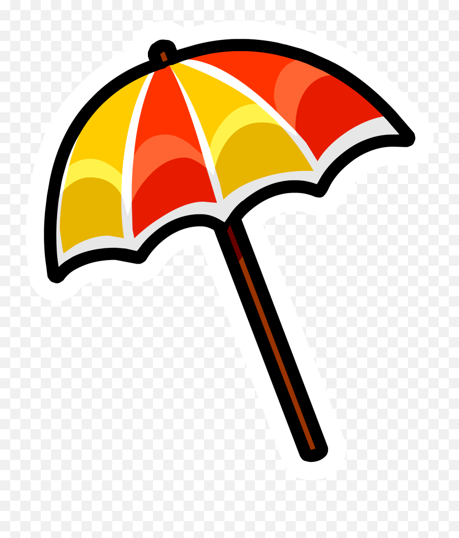 Png Beach Umbrella Clipart Transparent Cartoon - Jingfm Cartoon Beach Umbrella Emoji,Beach Umbrella Emoji