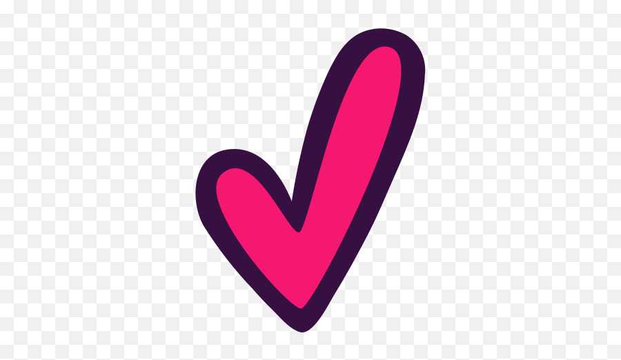 Heart Ok Valentine Free Icon - Girly Emoji,Folder Check Mark Emoticon