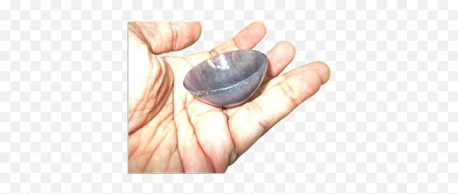 Jet Iolite Bowl 2 Gemstone A Hand Carved Rare Crystal Altar Healing Ebay - Chert Emoji,Herkimer Diamond Emotion Balancer