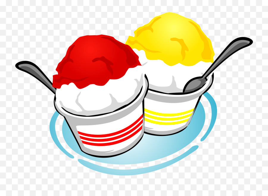 Japanese Shaved Ice Dessert Clipart - Cup Emoji,Eat Ice Cream Emoticon