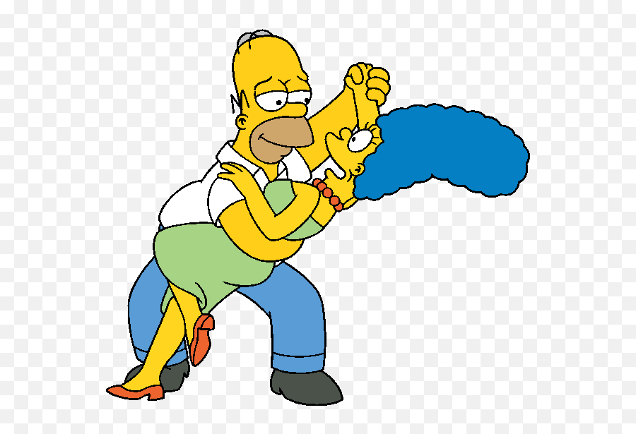 Free Simpsons Cliparts Download Free - Simpsons Homer And Marge Emoji,Toad Marge Simpson Emoticon