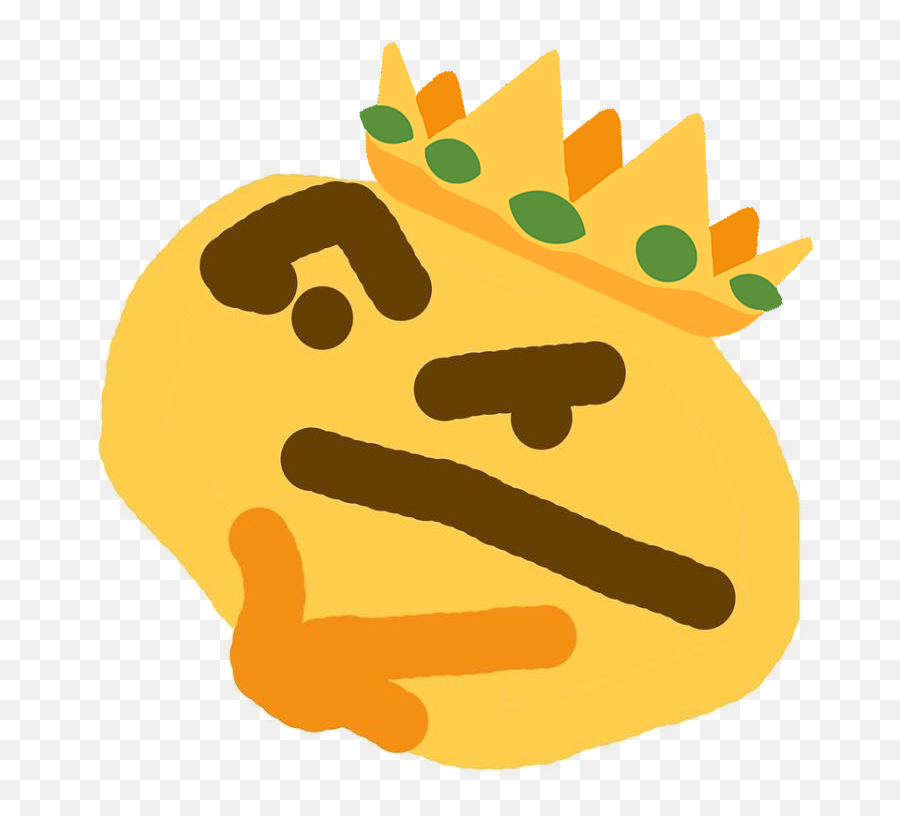 Download Thinking Face Meme Png - Thinking Face Meme Png Emoji,Emoji Distoter