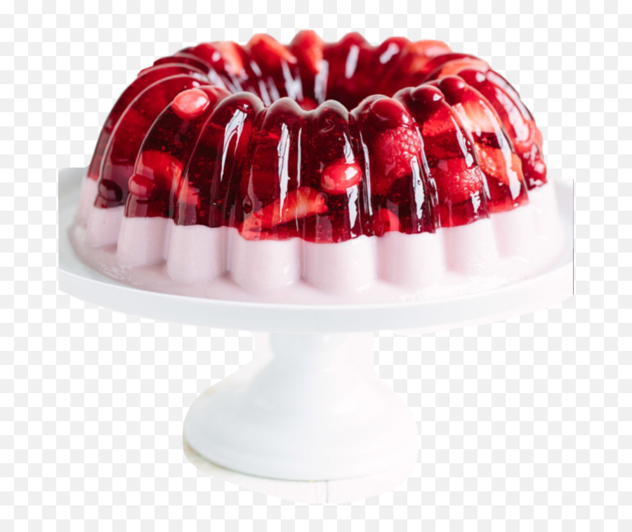 Jello Strawberry Yummy Red Sticker Emoji,Jello Emoji