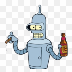 Bender Bending Rodríguez Villains Wiki Fandom - Bender Futurama Emoji,Homer Simpson Bottling Up His Emotions