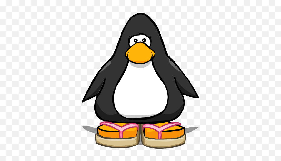 Pink Flip Flops Club Penguin Wiki Fandom - Penguin From Club Penguin Emoji,Pink Flip Flop Emoji