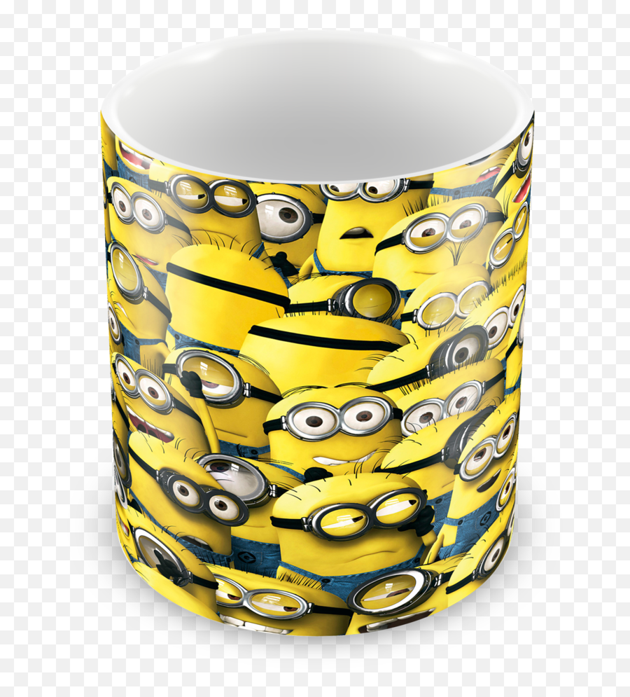 Caneca Minions De Plástico Personalizada No Elo7 Emoji,Emoticon De Aniversario