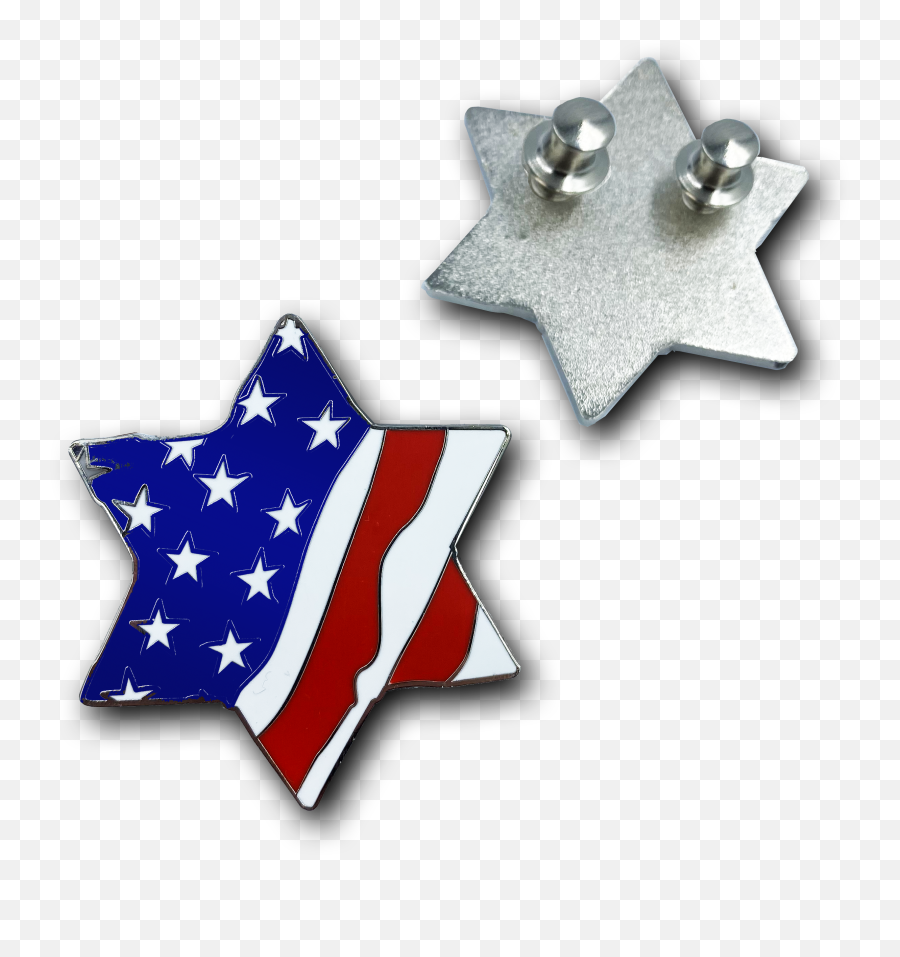 Hh - 019 Jewish Star Of David Red White And Blue American Flag Usa Pin Cloisonné With Deluxe Clasps Israel Emoji,Jeeish Emojis