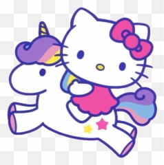 Hellokitty Hk Unicorn Unicorns Sticker Pink Purple Emoji,Lenny Emoticons Picture For Forums