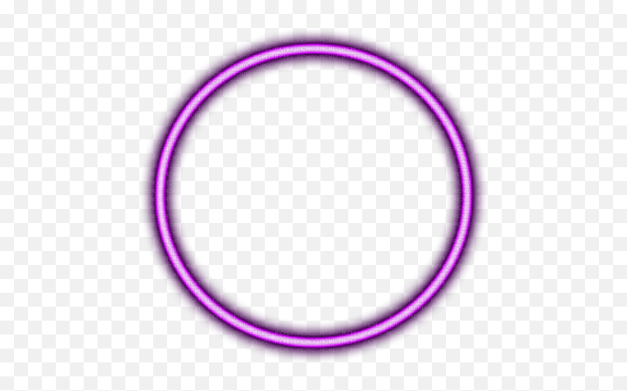 Neon Circle Frame Asunayuuki Neon Frame Border Emoji,Border Emoji