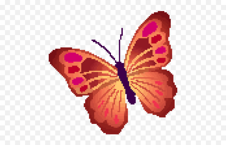 Butterfly Color By Number - Pixel Art Sandbox Draw Apps On Butterfly Pixel Art Emoji,Emotions Coloring Sheets