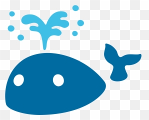 Spouting Whale Emoji - Whale Emoji,Spouting Whale Emoji