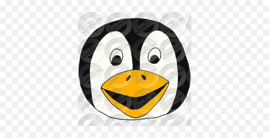Penguin Picture For Classroom Therapy Use - Great Penguin Happy Emoji,Penguin Emoticons