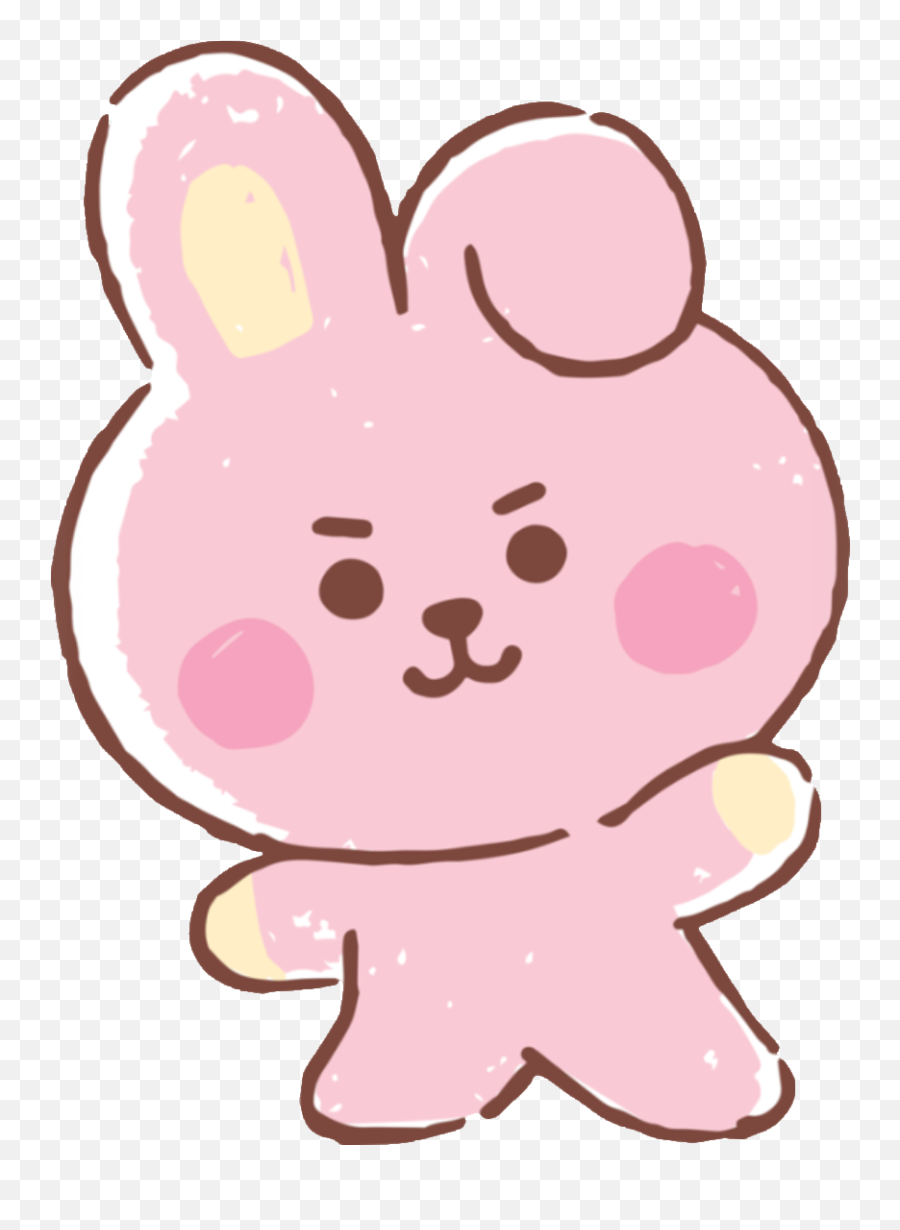 Bt21 Cooky Jungkook Baby Kpop Sticker By Bt21 Bts - Gambar Bt21 Cooky Bayi Emoji,Bts Animal Emojis