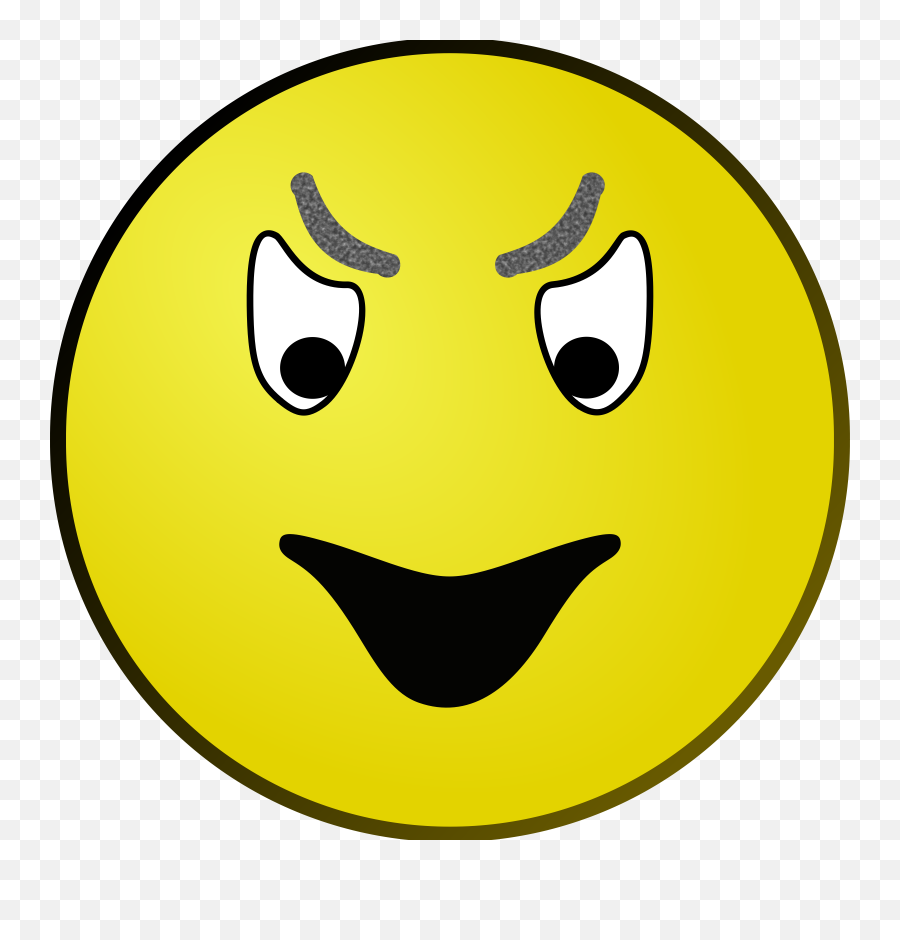 Angry Smiley Clip Art At Clkercom - Vector Clip Art Online Clip Art Emoji,Angry Emoticon