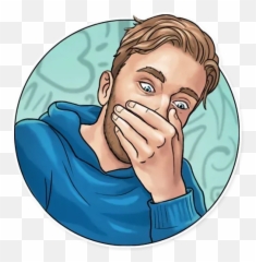 Pewdiepie Whatsapp Stickers - Pewdiepie Telegram Stickers Emoji,Pewdiepie Emojis In Real Life