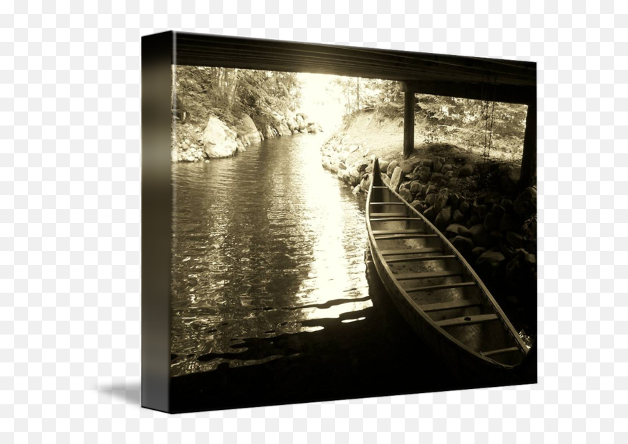 Canoe At Camp Vermilion Cook Mn By Mark Odland - Still Life Photography Emoji,Emotion Canoe