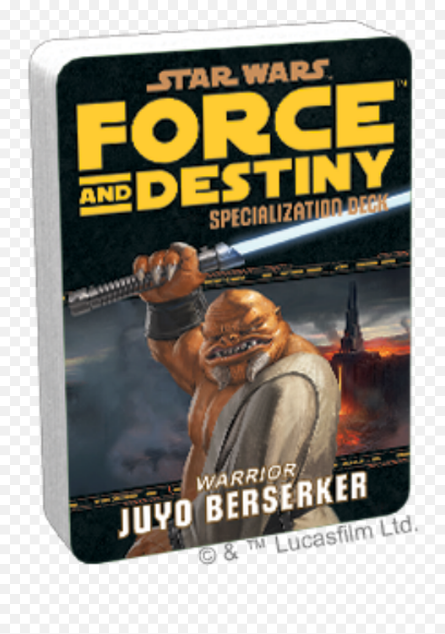 Star Wars Rpg Force And Destiny - Juyo Berserkers Specialization Deck Star Wars Characters Emoji,Emotions And Miniatures