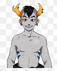 Reminder That Trolls Do Not Have Nips Or Belly Buttons - Troll Ears Homestuck Emoji,Homestuck Caliborn Discord Emojis