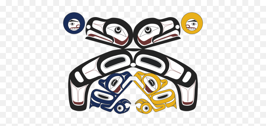 Bridge Art From Local Tlingit Artist - Dot Emoji,Art Event About Artist And Kid Draw Emotion