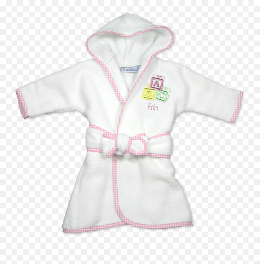 Personalized Infant Robe Abc Pastel - Baby Robes Personalized Emoji,Girls Emoji Robe