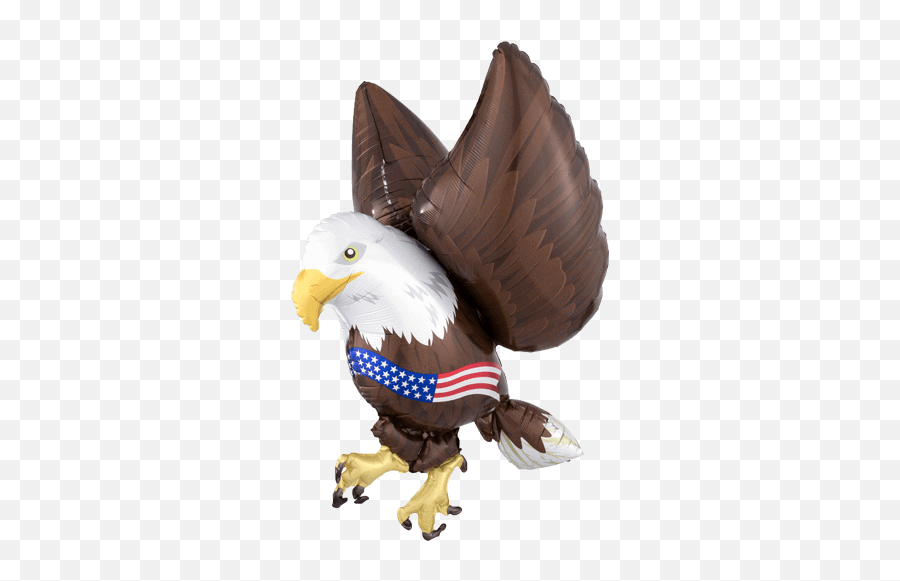 Shop Patriotic Usa 3d Bald Eagle - Eagle Balloon Emoji,Eagle Emoji