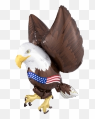 Shop Patriotic Usa 3d Bald Eagle - Eagle Balloon Emoji,Eagle Emoji