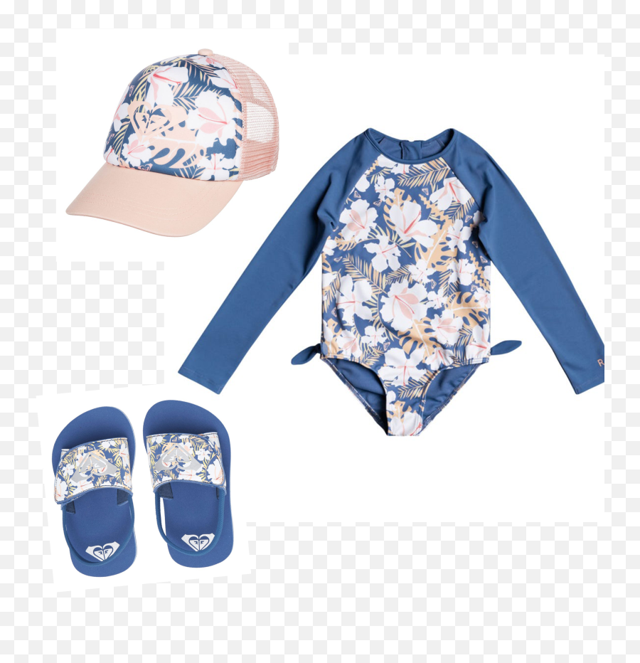 Roxy Bundle Swimwear Cap Sandal - Sweet Emotions Clement Swimsuit Emoji,Emotions About Blue