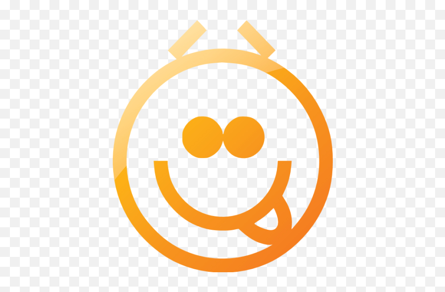 Web 2 Orange Emoticon 12 Icon - Free Web 2 Orange Emoticon Happy Emoji,Emoticons Icons Transparent Sets Png