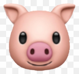 Pig Face Png Images Pig Face Clipart Free Download 2850616 - Pig Emoji Iphone,Flying Pigs Emoji