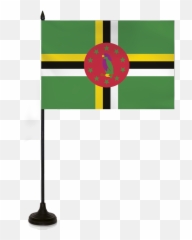 Desk Flag - Dominica Flag All Custom Brand Dominica Flag Png Emoji,Is There A Bavarian Flag Emoji