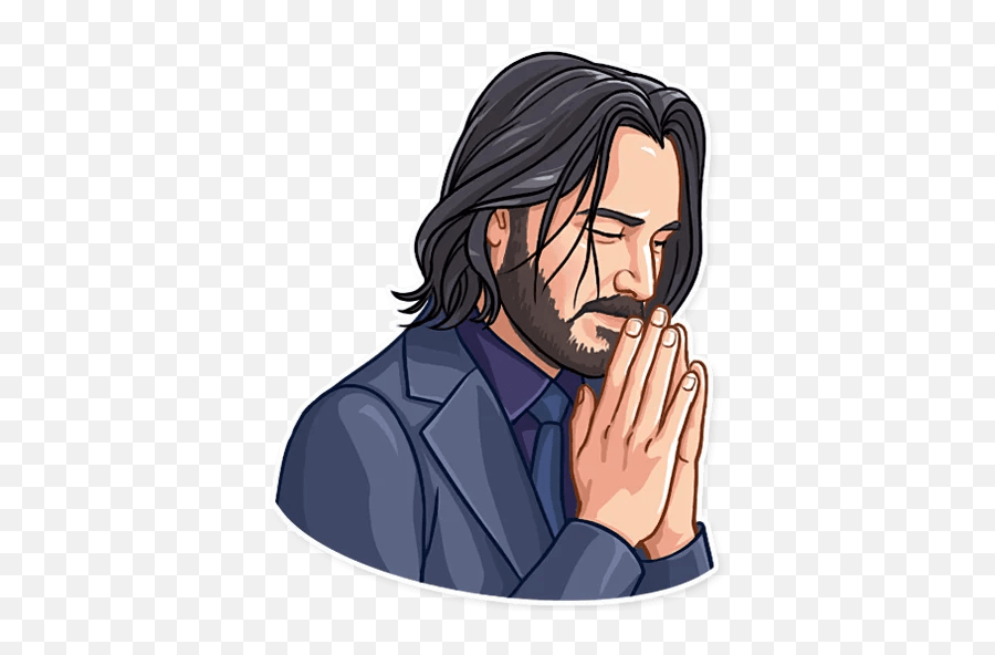 Keanu Reeves Stickers - Keanu Reeves Stickers Emoji,Keanu Reeves Meme Emotion