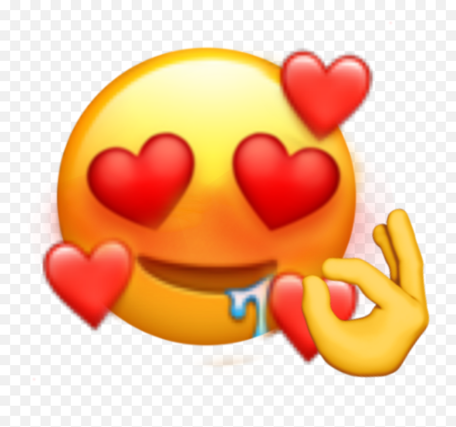 Hearts Love Lmao Drool Hearteyes - Wait A Minute Who Are You Emoji,Love Heart Eyes Emoji