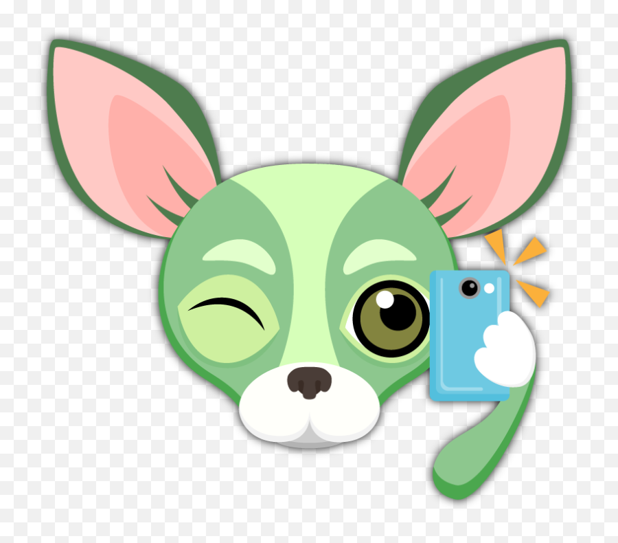 Green Saint Patricks Day Chihuahua - Happy Emoji,St Patricks Day Emoji