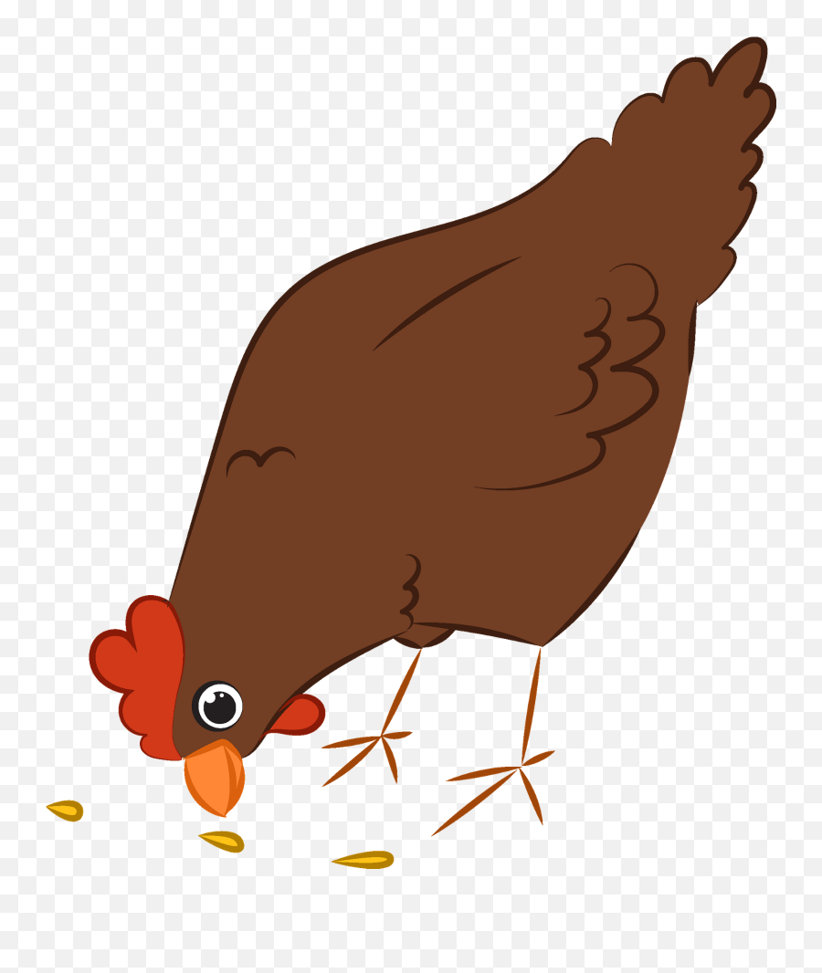 Chicken Clipart - Brown Chickens Clipart Png Emoji,Platypus Emoji