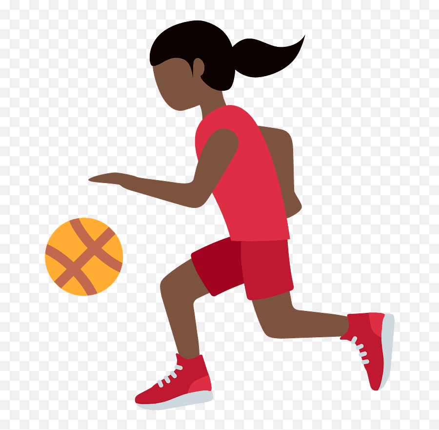 Woman Bouncing Ball Emoji Clipart - Girl Running Gif,Bouncy Balls For Kids Emojis