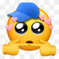 Discover Trending Cap Stickers Picsart - Shy Heart Emoji,Emojis Sideline