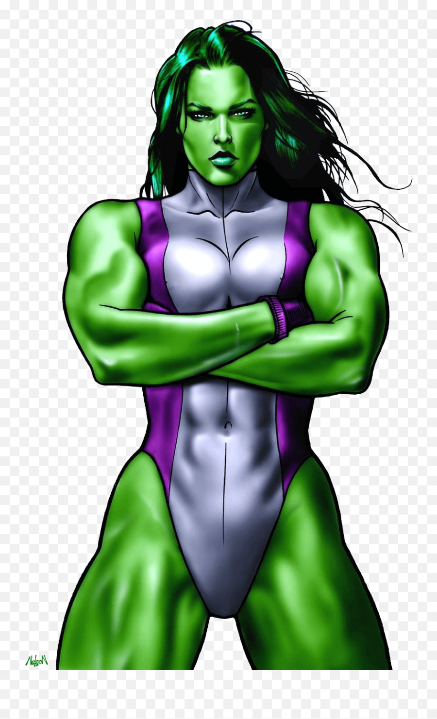 She Hulk Png - Shehulk Png Emoji,Hulk Emoji Image