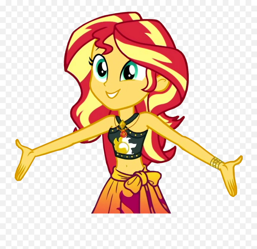 Sunset Shimmer Hug Clipart - Twilight Sparkle Sunset Shimmer Equestria Girls Emoji,Emoji Girl Bracelet