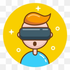 Vr Free Icon Of Free Sparkly Icons - Selfie Icon Transparent Background Colored Emoji,Vr Headset With Emoticon