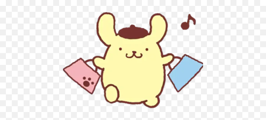 Pompompurin Sticker Pack - Stickers Cloud Pompompurin Emoji,Pom Pom Emoticon Japanee