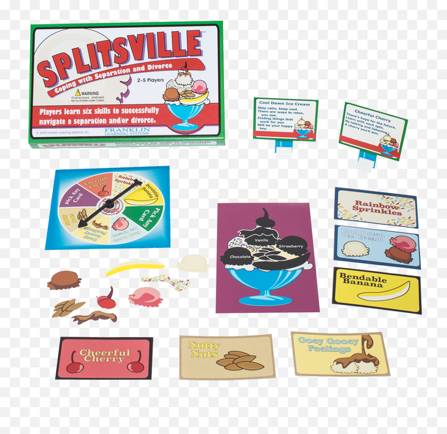 Splitsville Coping With Separation U0026 Divorce - Divorce Board Game Emoji,Divorce Emotions