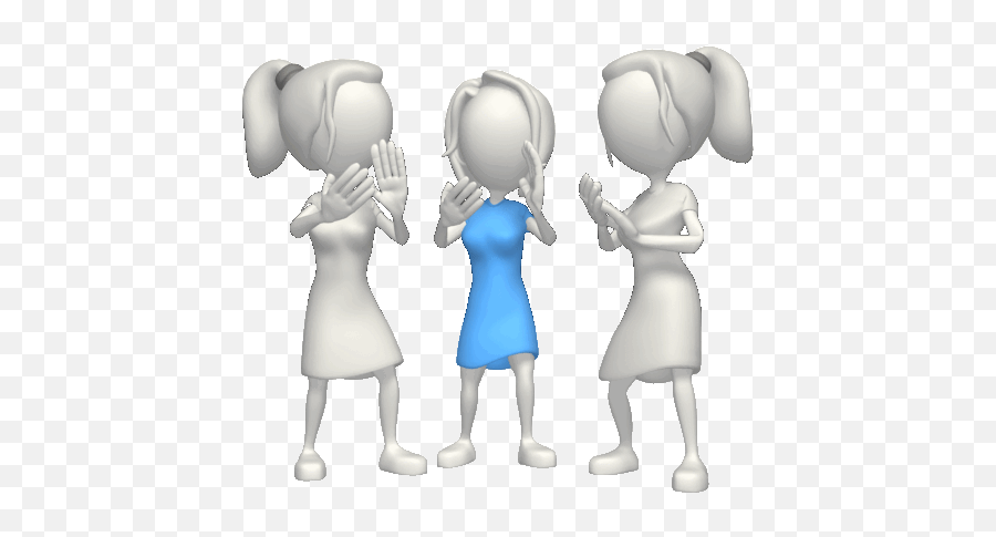 Animated Smiley 3d Gif Emoji Clapping Gif - 10lilian 3d Stick Figure Gif,Clapping Emoji Gif