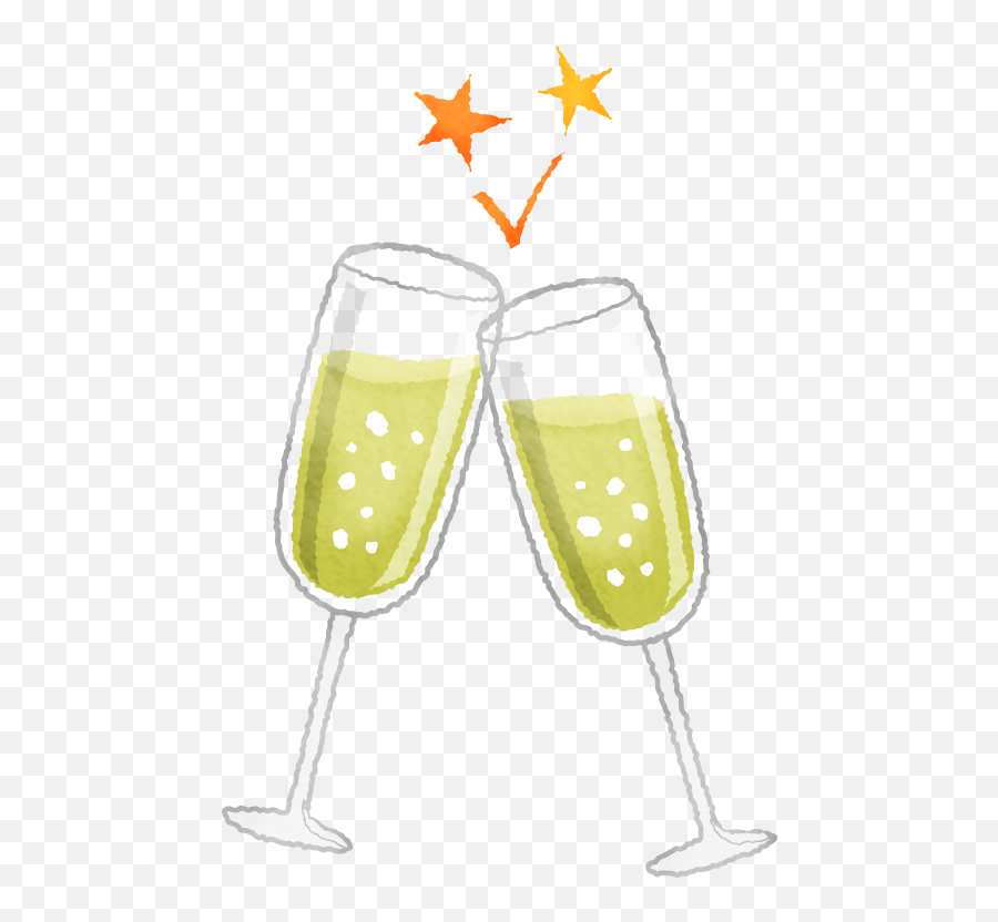 Saludos Champaña Gráficos De Clipart Ilustraciones Y Emoji,Clinking Champagne Emoji