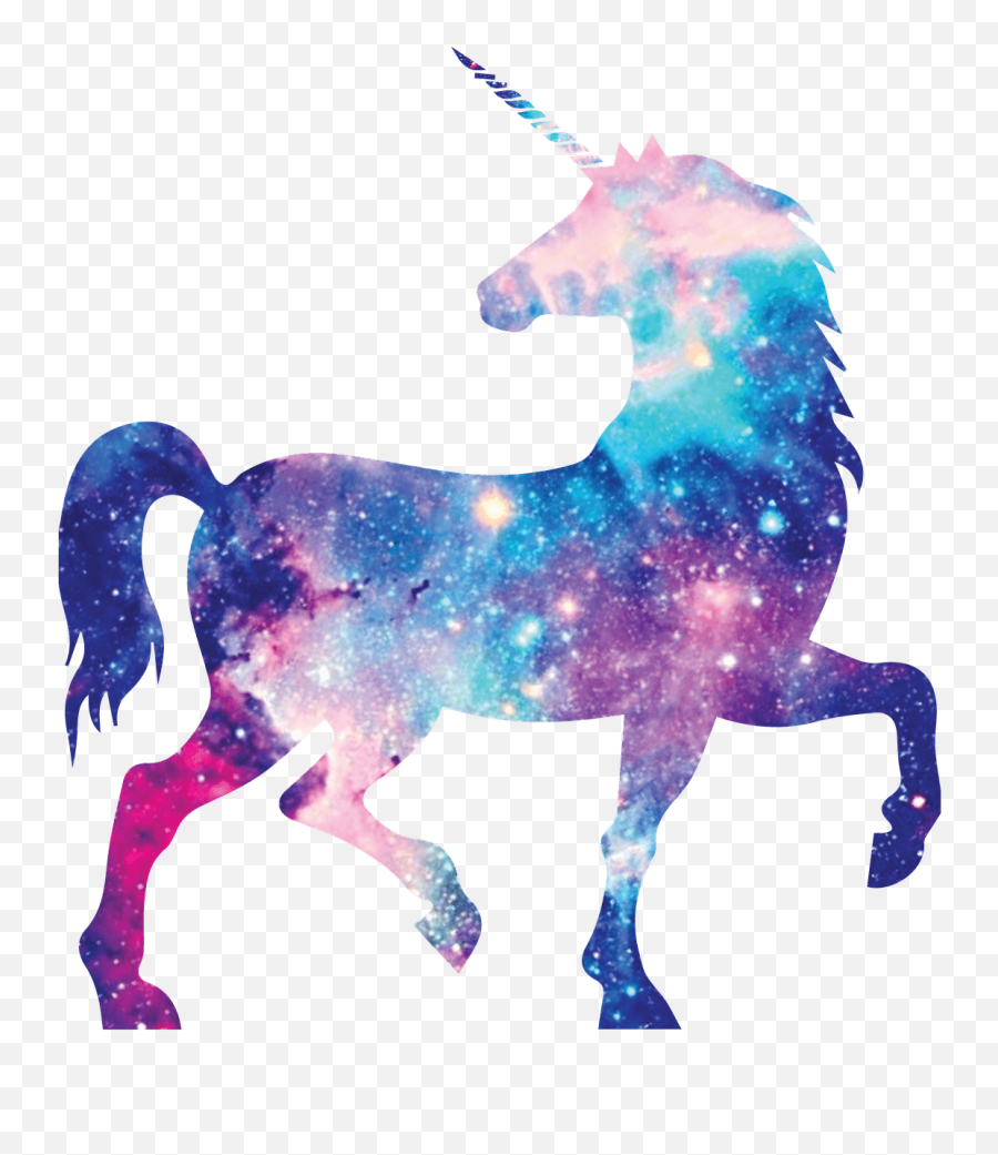 Galaxy Unicorn Wallpapers On Wallpaperdog - Transparent Background Unicorn Icon Emoji,Galaxy Emoji