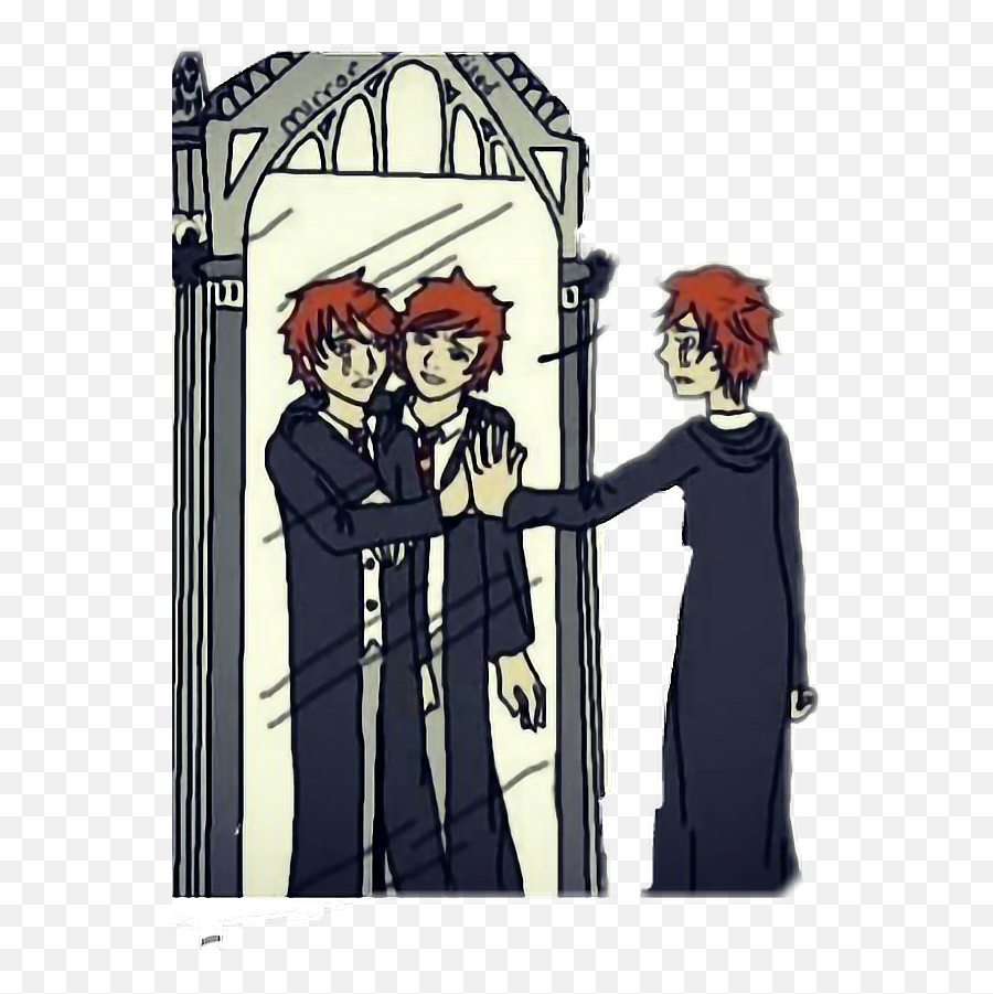 Peterpettigrue Idiot Sticker - Fred And George Weasley Mirror Of Erised Emoji,Kill Me Now Emoji